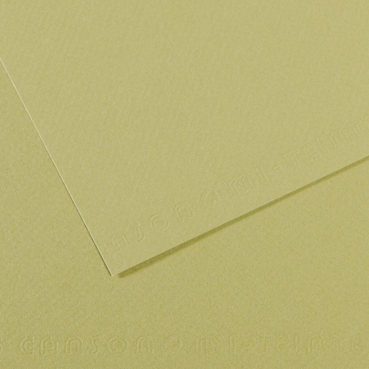 Canson Mi-Teintes Drawing Papers - 8-1/2" x 11", Light Green, 25 Sheets